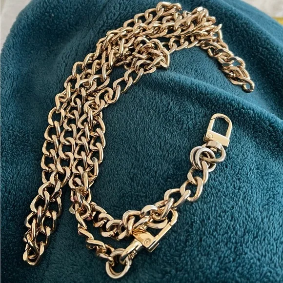 Gold Chain Purse Strap New! - Picture 3 of 13